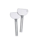 easy metal tube u shape toothpaste hair dye cosmetic oil paint squeezer tool 3CA