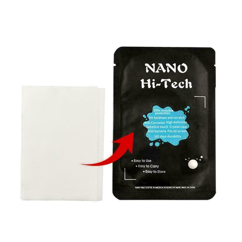 9H Nano Liquid Phone Screen Protector Ultra-thin High Definition Screen Fil U1V3