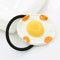 Simulation Egg Hair Clip Women Hairpin Headwear Hair Ropes Accessories (B) A
