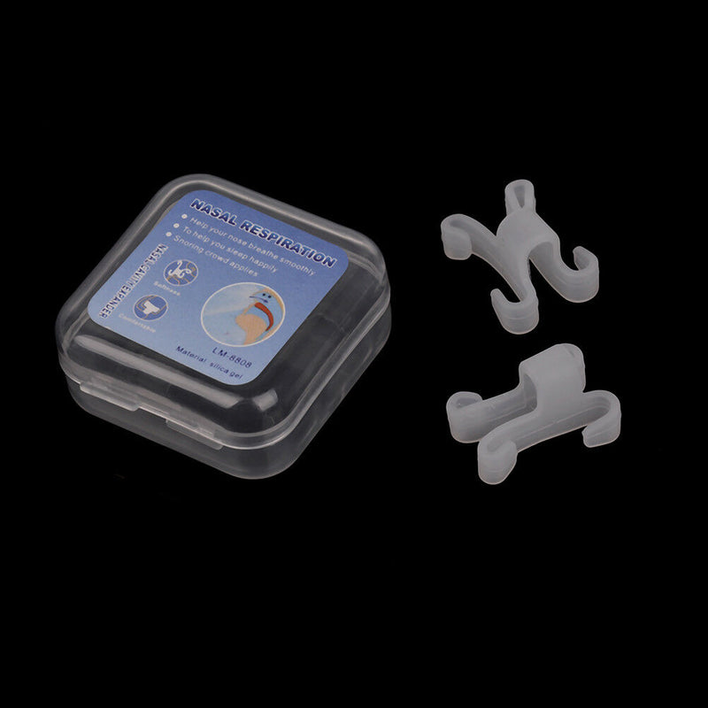 1Pcs Anti snore nasal dilators nose clips stop snoring breathe easy sleep aid Bj