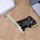 PCI Express SATA 3 Controller Card, 2 Port PCIe SATA III 6GB/s Internal Ada