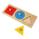Kids Baby Geometry Educational Toys Puzzle Montessori Preschool Learning