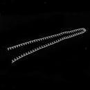 1 Yard White Diamante Trim Crystal Rhinestone Applique Chain Sew On Trimming