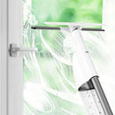 Glass Cleaning Brush With Water Spray Window Cleaner Aluminum Long Handle W