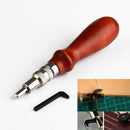 Leather Edge Stitching Groover Leathercraft Groove Gouge DIY Tool 1mm