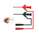 P1300F Replaceable Multimeter Probe Test Hook&Test Lead Kits 4Mm Banana Plu