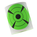 125 Shooting Targets Gun Range Pasters 3inch Circle Adhesive Stickers green