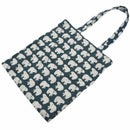 Women Bear Printed Shoulder Shopping Tote Satchel Handbag Grocery Bags Beac I9Q2