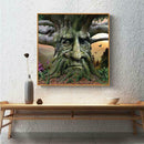 5D DIY Full Drill Square Diamond Painting Tree and Man Cross Stitch Kit