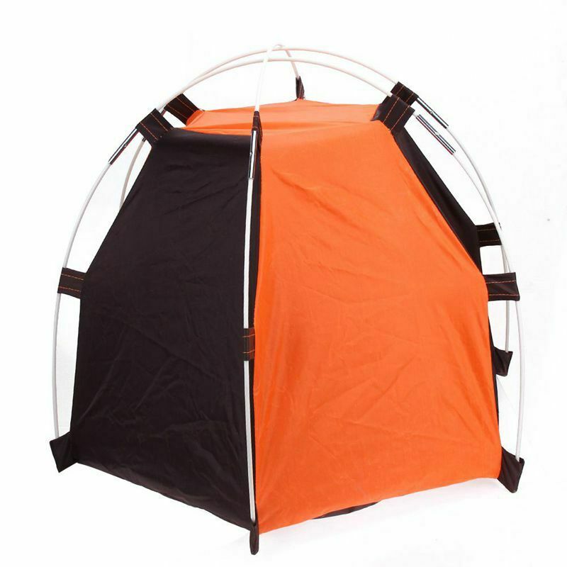 Portable Folding Camping Pet tent Dog House Cage Dog Cat Tent Easy Operatio