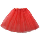 5X(girls Modern ballet dress Fairy tutu skirt red Y3X9)