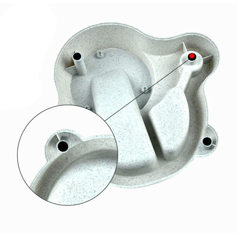 Pet Dog Automatic Dispenser Pet Bowls For Large Dogs Puppy Kitten Gray