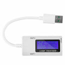 Mini Dual USB Current Voltage Tester USB Ammeter Charging Tester Monitor US I4S3