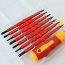 Insulated Screwdriver Set 8 Pieces Electrician Electrician Hand Tools Multi K4V1
