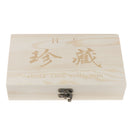 50 Capsules Coins Storage Box for 25mm,27mm,30mm Coins Collector Wooden Boxes