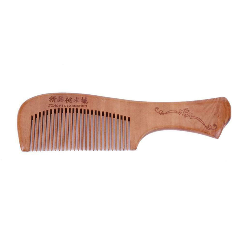Wooden Anti-static Hair Dressing Comb Head Massager Hair Combs Hair Care A