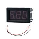 DC LED Digital Display Voltage Meter Voltmeter Car Motor 0.4inch Green