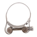 2 Pcs/lot Motorcycle Exhaust Pipe Clamp Clip 44-47mm & 48-51mm
