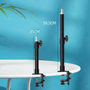 Desk Mounting Stand, 13.8"-23.4" Adjustable Tabletop Stand with 1/4" Screw Tip