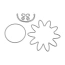 3pcs DIY Sun Cutting Dies Scrapbooking/Photo Album Embossing Metal Stencils