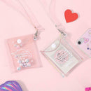 1pc Women Travel Print Double Shoulder Bag w/ Card Bag Anti-theft Multifunction