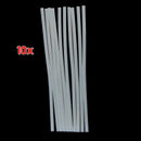10pcs Translucence Hot Melt Glue Sticks Size 270mm x 7mm U2Z4