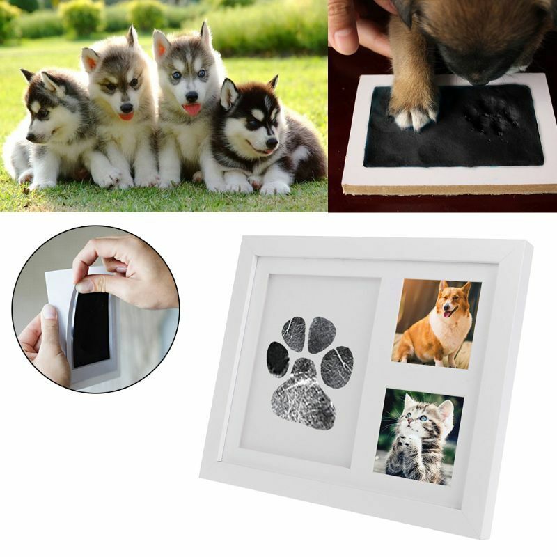 1 Set Baby Footprint And Handprint Ink Pads Paw Print Ink Kits For Pets And Baby