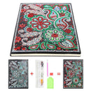 DIY Mandala Special Shaped Diamond Painting 50 Pages A5 Sketchbook Notebook