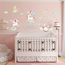 1pc 50*70cm balloon  wall stickers for kids rooms home decor wall M&E