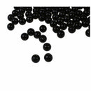 200PCS 5MM Bright Pears Spacer Loose Beads Jewelry Making black A5H6