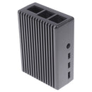 Raspberry Pi 4 CNC Aluminum Case with Fan Heatsinks for Raspberry Pi 4BB Hn