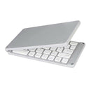 Sized Mini Foldable Bluetooth Keyboard for Tablet Smartphone (Gray)