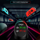 Fit for Nintend Switch Joy-Con Pro PG-9187 6 in 1 Charger Bracket Console Base