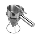 Stainless Steel Funnels Octopus Fish Balls Tools for Hotel Kitchen, Cake Shop,
