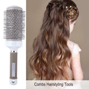 Pro Hair Brush High Temperature Resistant Ceramic Iron Round Comb (53mm) A