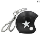 Motorcycle Bicycle Helmet Key Chain Ring Keychain Keyring Key Fob GiftS AU