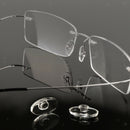 Eyeglasses Nose Pads 25pair Oval Glasses Silicone Adhesive Anti-Slip Nosepads