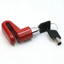 Hot Red Motorcycle Cycling Bicycle Security Rotor Safe Disc Brake Wheel well