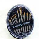 30PCS Thick Big Eye Sewing Easy-Threading Needles Embroidery Hand Sewing Set