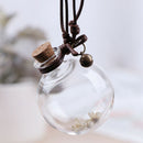 Perfume Pendant Fragrance Air Freshener Empty Glass Bottle For Essential O J3C