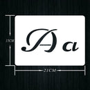 Chic DIY Craft Hollow Letter Number Wall Painting-Stencil-Drawing-Template-Art
