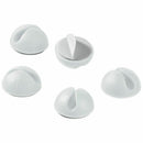 5 Pcs Multipurpose Desktop Cable Tidy Holder Clips Wire Cord Line Fixer Wir A8I3