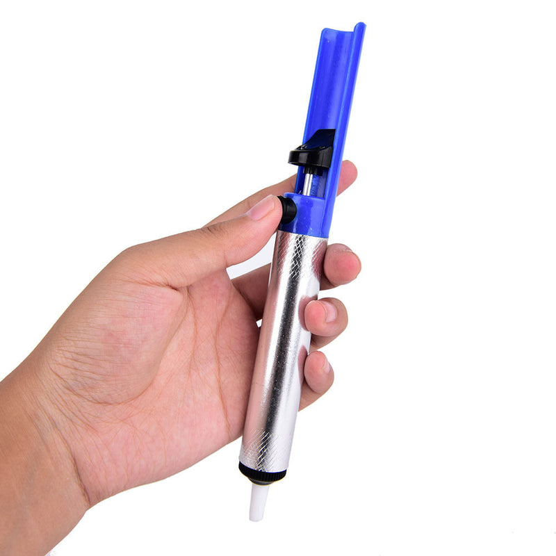 Aluminum Solder Sucker Desoldering Pump Irons Remove Remover Tool Tin Pen JR