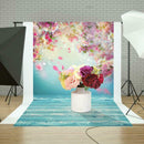 Background Cloth Photography Studio Room Flower Print Backdrop Household Decor