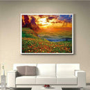 5D DIY Full Drill Diamond Painting Fantasy Sunset Cross Stitch Embroidery