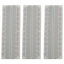 3X MB-102 830 Point Prototype PCB Solderless Breadboard Protoboard A4K2