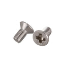 M3 x 6 mm Slotted Phillips Countersunk Screw Machine Screws, 50 Pcs X1P1