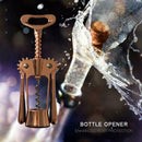 Professional Zinc Alloy Red Wine Bottle Opener Handle Pressure Corkscrew