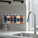 Stainless Steel Storage Rack Kitchen Bathroom Shelf  Wall Shelf Organizer