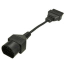 17 Pin to 16 Pin Female OBDII Car Diagnostic Connector Adapter Cabl- OZ
